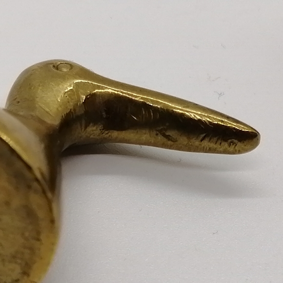 VTG Pair of Small Brass Ducks - Picture 8 of 16